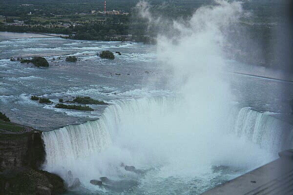 'Horse Shoe' side of Niagra Falls