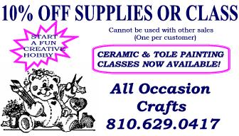 All Occasion Crafts Coupon