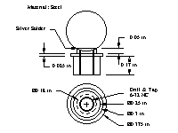 Dimensioned CAD drawing of floatation cell ball joint. (7 KB)