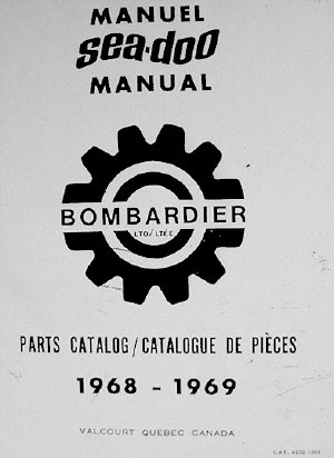 1968 / 1969 Sea Doo Parts Manual