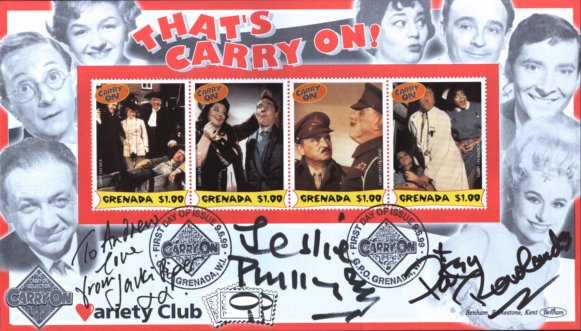 Carry On First Day Cover