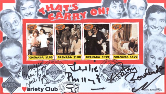 Carry On First Day Cover 2