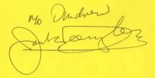 Jack Douglas signature