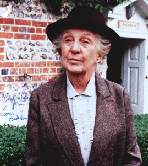 Joan Hickson as Miss Marple