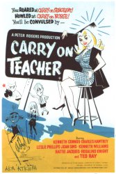 Carry On Teacher postcard signed by Paul Cole