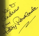 Patsy Rowlands - signature
