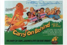 Carry On Behind postcard
