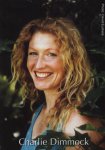 Nice 6x4 photocard of Charlie Dimmock - signed on reverse