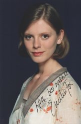 Lovely 6x4 colour photograph of Randall and Hopkirk (deceased) actress Emilia Fox