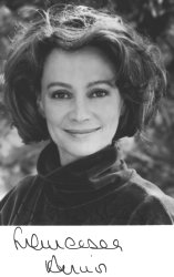 5x3 b/w signed photograph of Francesca Annis