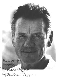 Michael Palin - signed 8x6 photocard