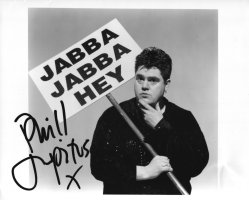 10x8 photograph signed by Phill Jupitus