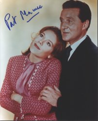 10x8 Avengers photo signed by Patrick Macnee