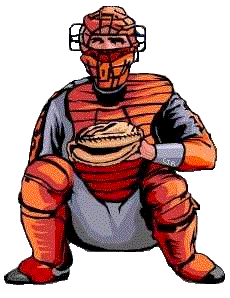 Baseball Catcher Chest Protector Cartoon Icon. Baseball Guard