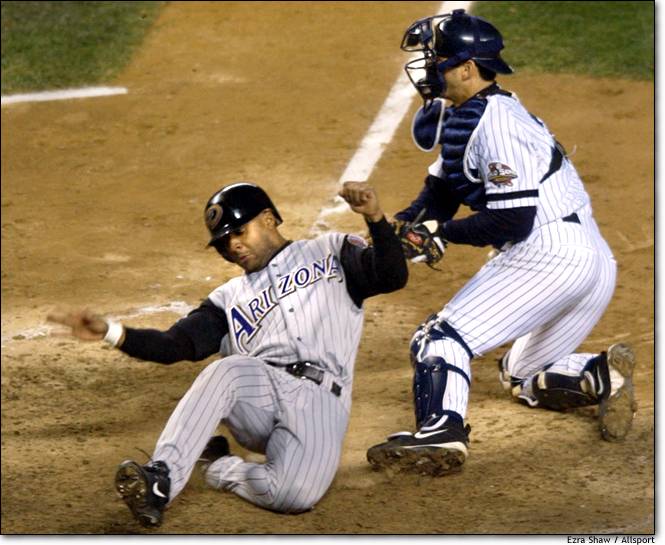 MINNEAPOLIS, MN - JULY 9: Catcher Jorge Posada #20 of the New York