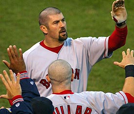 Jason Varitek's Catcher's Mitt, Can't tell for sure but thi…