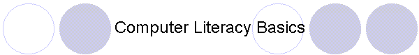 Computer Literacy Basics
