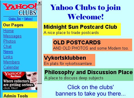 Yahhoo clubs