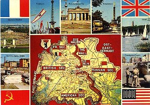 The Berlin-Wall mapcard