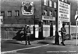 The Berlin-Wall Friedsrichstrasse