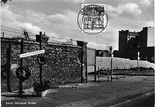 The Berlin-Wall Bernauer Strasse