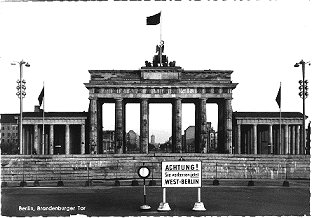 The Berlin-Wall Brandenburger Tor