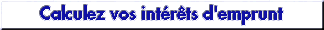 Calculez vos mensualites de credit