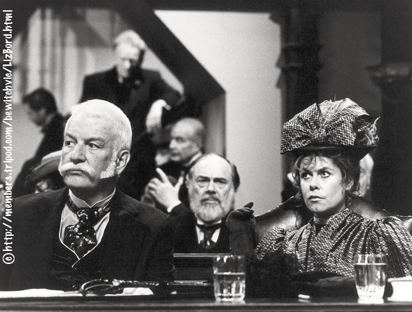 Elizabeth Montgomery as Lizzie Borden with Don Porter