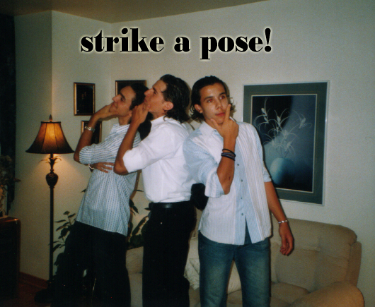 guys_strike a pose