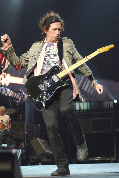 The Keith Shrine-Keith Richards/Rolling Stones News 2008