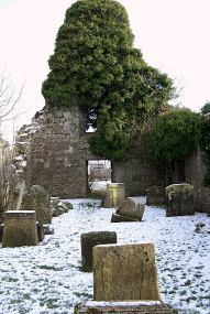 Interior of the Auld Kirk, looking east.