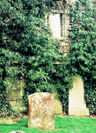 Walls of Mount Thraw, family tombstone, Auld Kirkyard, New Cumnock