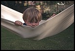 Andrew in hammock