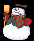 Snow and Snowmen Gif Animations and Images.