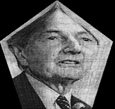 David Rockefeller transmogrified by badness