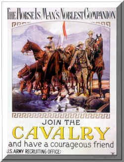 Cavalry Recruiting Poster