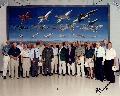 AIAA dedication, June 1st, 2001. Historic Icons at Edwards AFB.