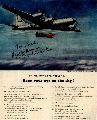 United States Airforce advertisement from the 1940's & 50's.