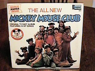 The All New Mickey Mouse Club Cast Album Front Cover
