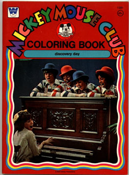 Discovery Day Coloring Book, Front Cover