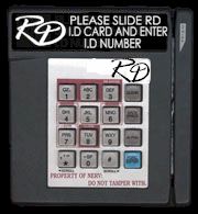 Please slide RD I.D card.....