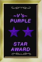 image of V's Purple Star Award