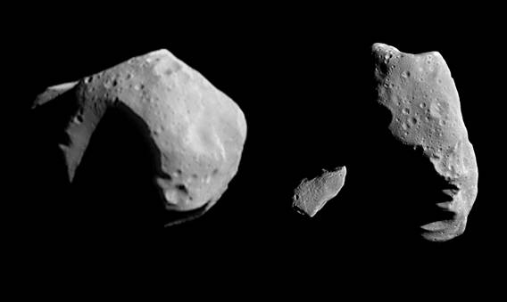 Three Asteroids