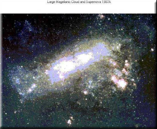 Large Magellanic Cloud and Supernova 1987A