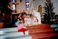 Barnehagen på julevandring i Holla kirke - 1993.
Nursery schoolchildren in Holla church, Christmas 1993