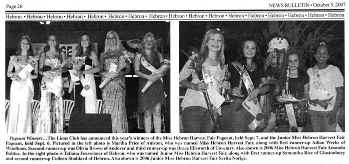 hebron harvest queen