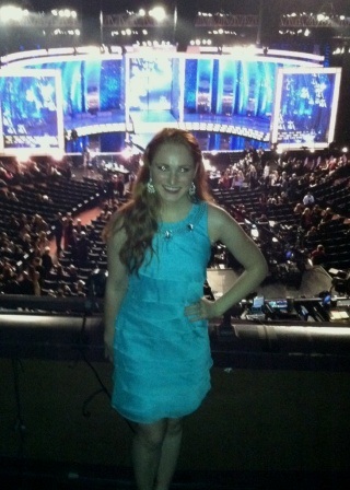 Martha Price at Miss America Pageant