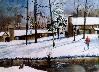 Click to see details about 'Village in Winter'