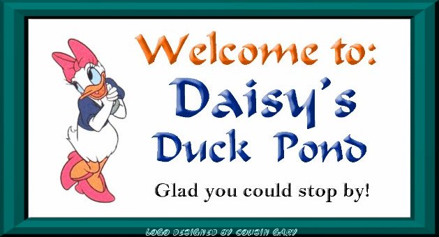 Daisy Duck Pond Logo created by Cousin Gary