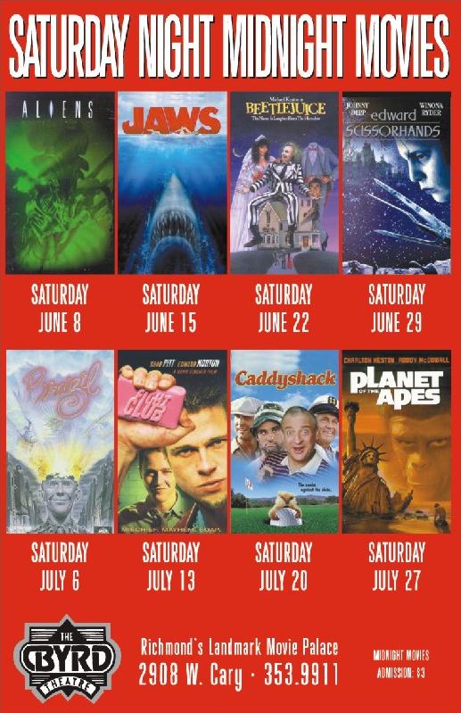 Midnight Movies 6/8-27/02